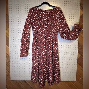 Temu floral dress